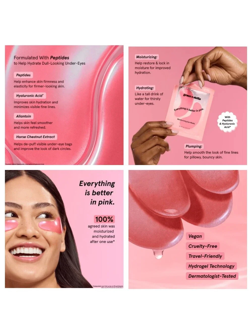🎉3•$13/4•$16🎉 GRACE & STELLA Eye Mask Heroes